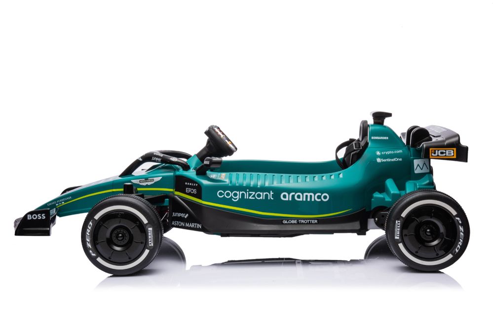 Elektro Kinderauto Aston Martin Aramco Cognizant Formel 1 mit Lizenz