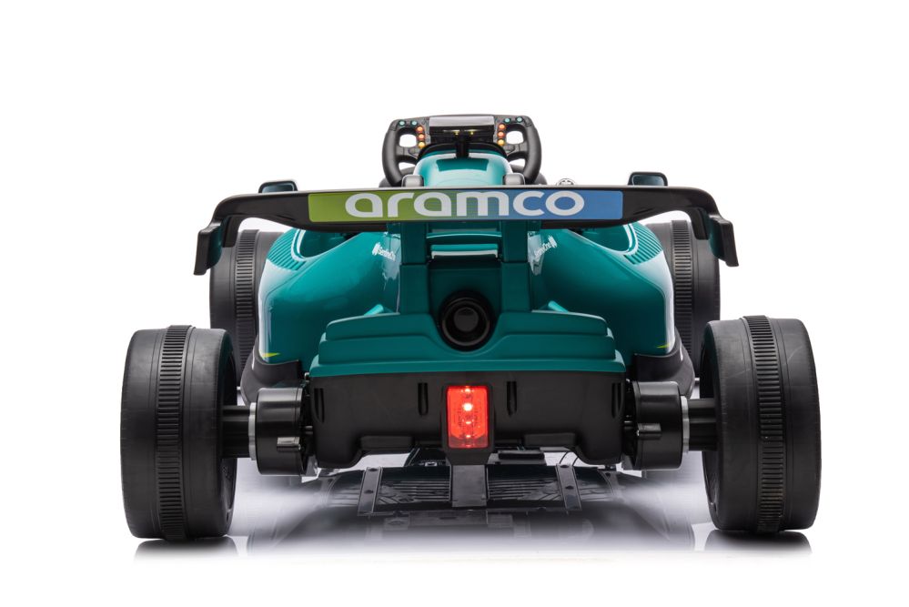 Elektro Kinderauto Aston Martin Aramco Cognizant Formel 1 mit Lizenz