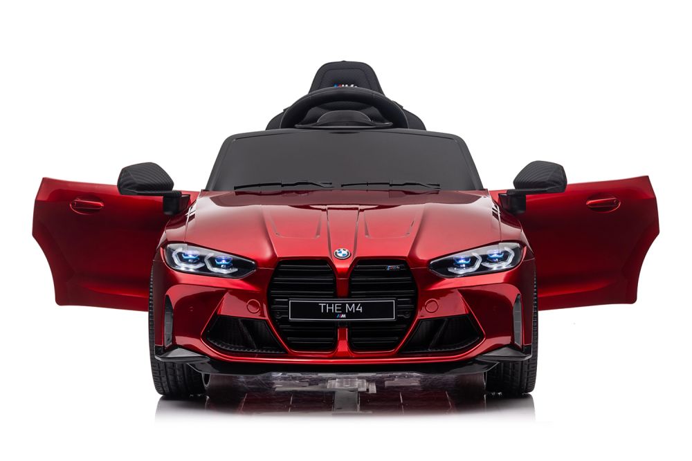 Elektro Kinderauto BMW M4 lackiert mit Lizenz 2x35W 12V/7Ah