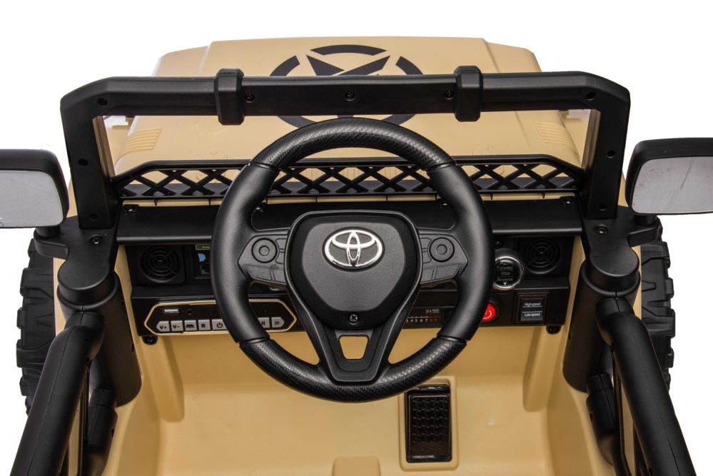 Elektro Kinderauto TOYOTA FJ mit Lizenz Allrad 4x25W 12V/4.5Ah