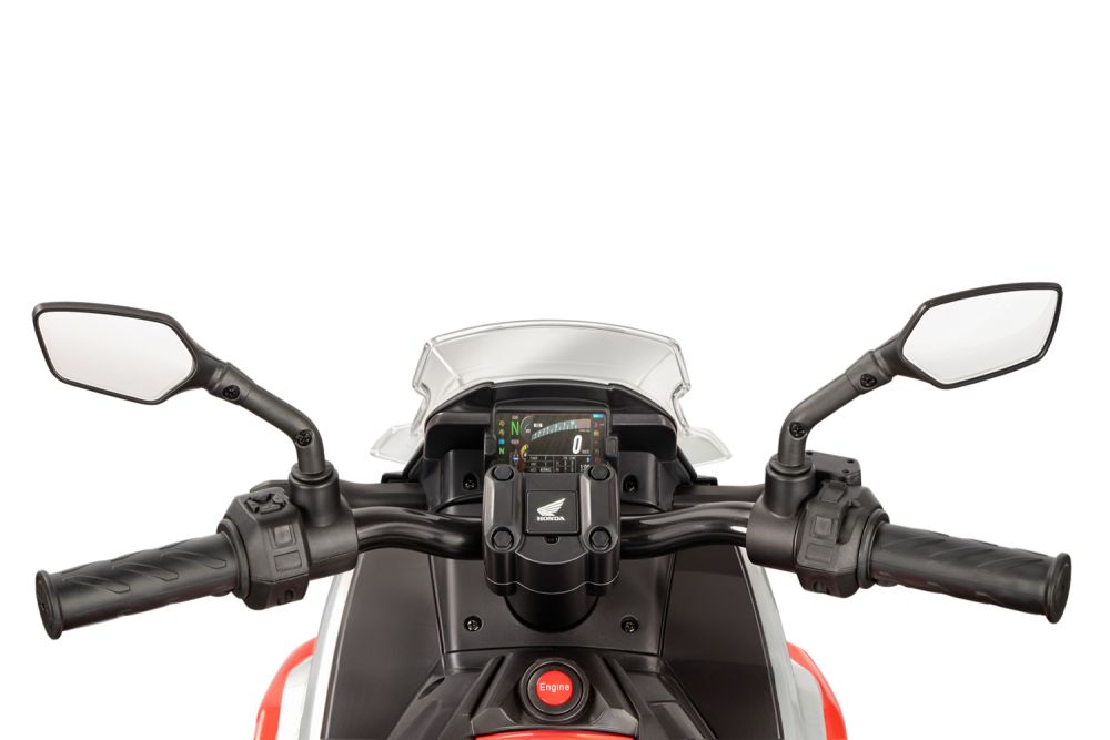 Elektro Kinder Motorrad HONDA NC750X mit Lizenz 2x 25W 12V/4.5Ah