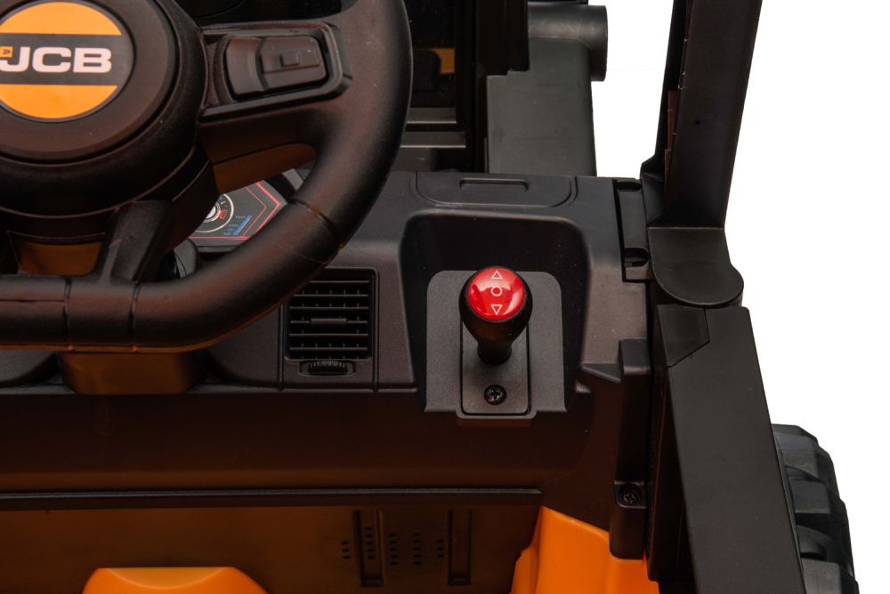 Kinder Elektro Auto Gabelstapler JCB Forklift 2x 30W 12V 7Ah
