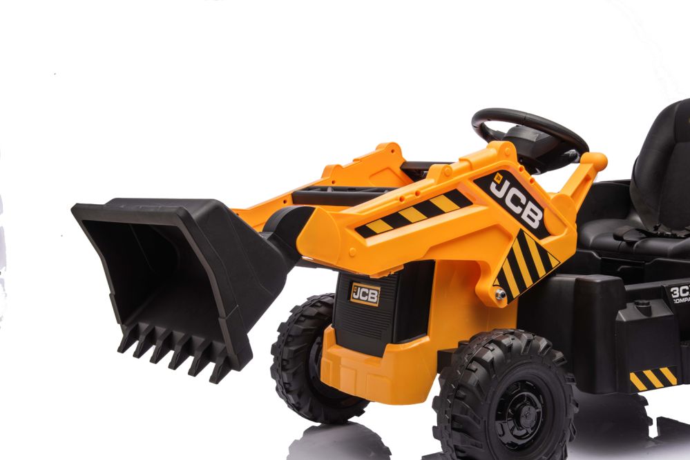 Elektro Kinder Traktor JCB Engineering Machine Pushdozer mit Lizenz