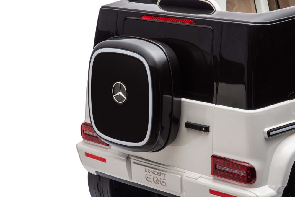 Elektro Kinderauto Mercedes EQG lackiert mit Lizenz 2x35W 12V/9Ah