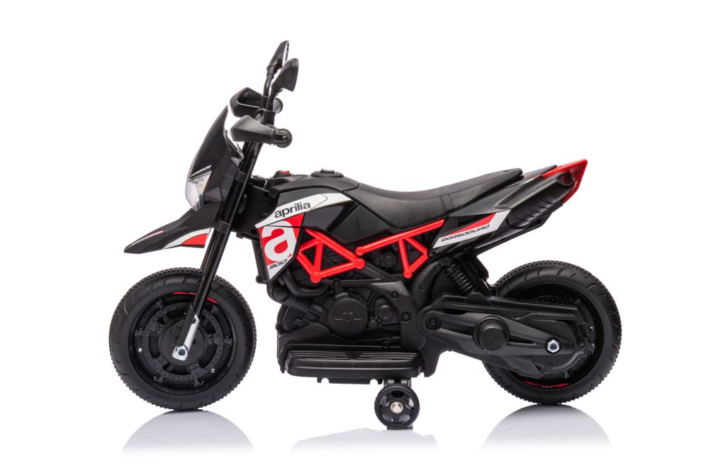 Elektro Kinder Motorrad Aprilia Dosodura Mini mit Lizenz 1x 18W 6V/4Ah