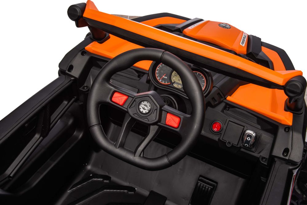 Elektro Kinderauto UTV BIG FOOT 2-Sitzer Allrad 4x30W 12V/7Ah