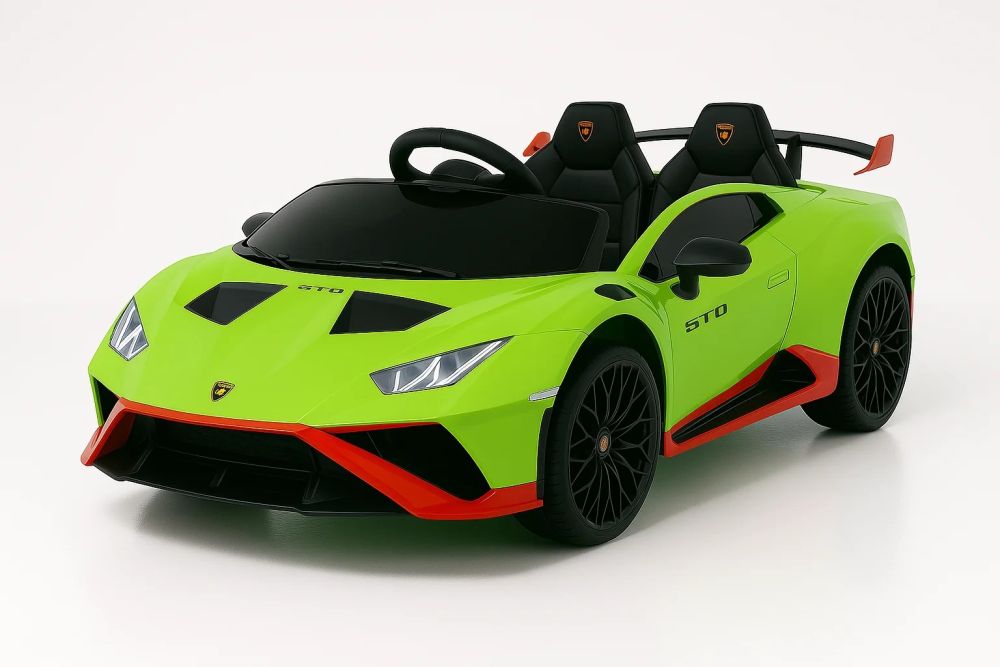 Elektro Kinderauto Lamborghini Huracan STO mit Lizenz 2x65W 12V/9Ah
