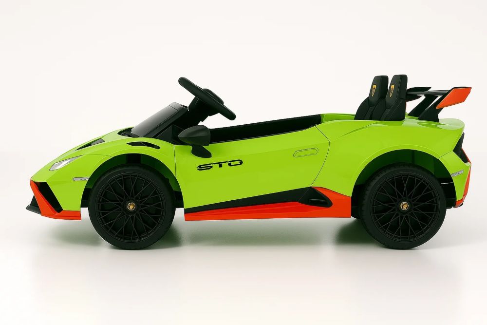 Elektro Kinderauto Lamborghini Huracan STO mit Lizenz 2x65W 12V/9Ah