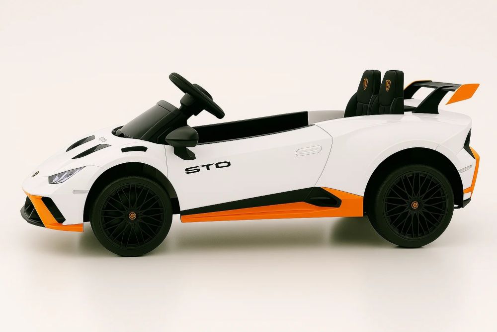 Elektro Kinderauto Lamborghini Huracan STO mit Lizenz 2x65W 12V/9Ah