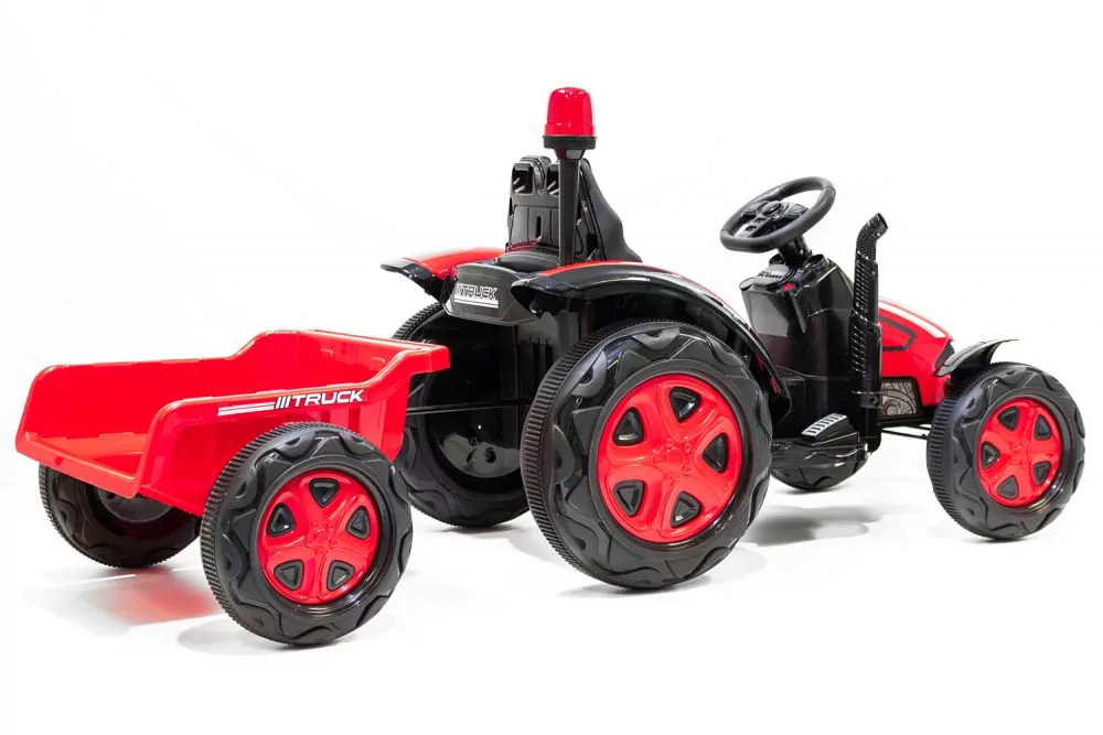 Kidcars Kinder Elektro Traktor 2X30W 12V 7Ah 2.4G RC inkl Anhänger Kidcars Kinder Elektro Traktor 2X30W 12V 7Ah 2.4G RC inkl Anhänger