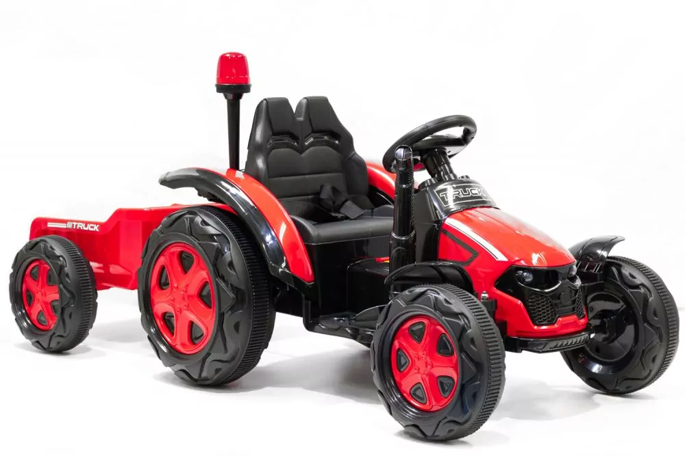 Kidcars Kinder Elektro Traktor 2X30W 12V 7Ah 2.4G RC inkl Anhänger Kidcars Kinder Elektro Traktor 2X30W 12V 7Ah 2.4G RC inkl Anhänger