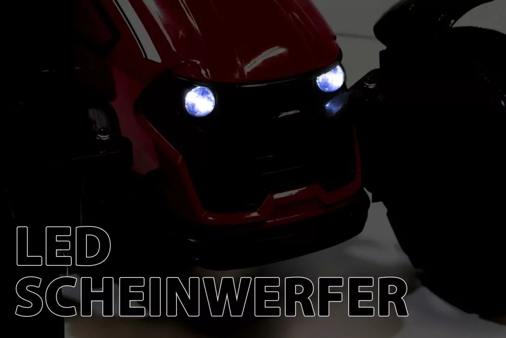 Kidcars Kinder Elektro Traktor 2X30W 12V 7Ah 2.4G RC inkl Anhänger Kidcars Kinder Elektro Traktor 2X30W 12V 7Ah 2.4G RC inkl Anhänger