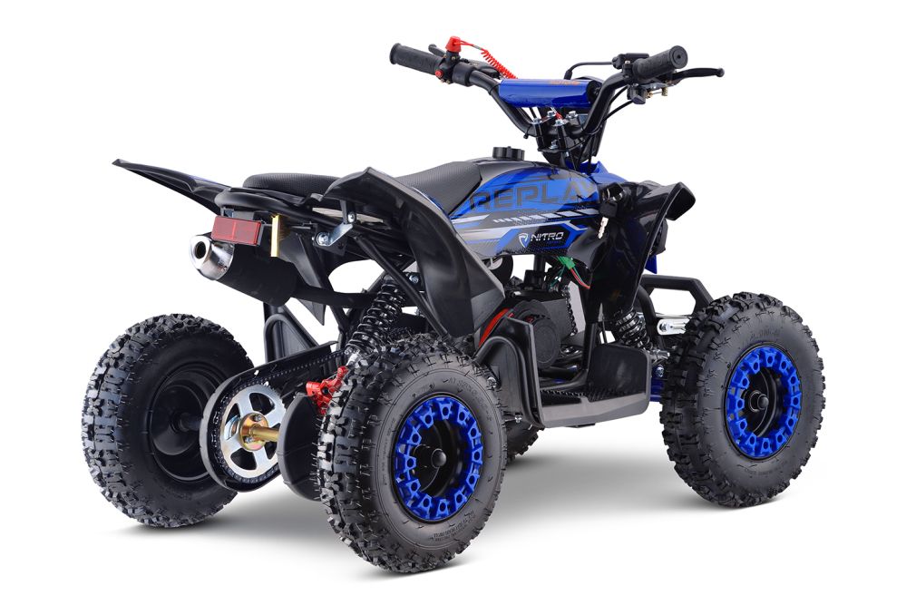 NITRO MOTORS 49cc mini Kinder Quad Replay DLX 6"