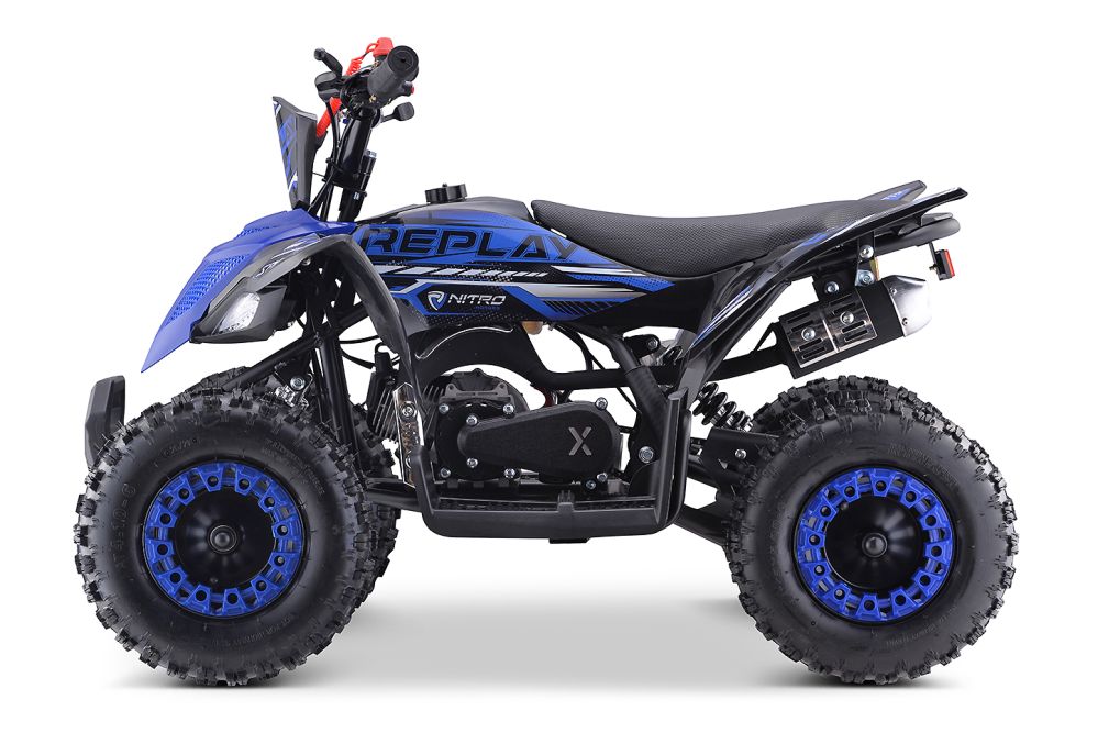 NITRO MOTORS 49cc mini Kinder Quad Replay DLX 6"