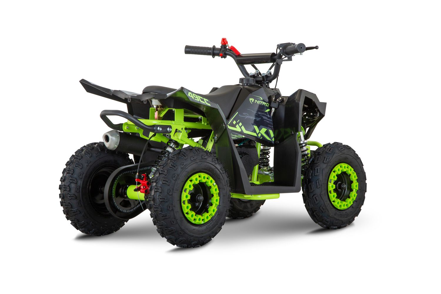 NITRO MOTORS 49cc Kinder Quad HULKI Sport 6”