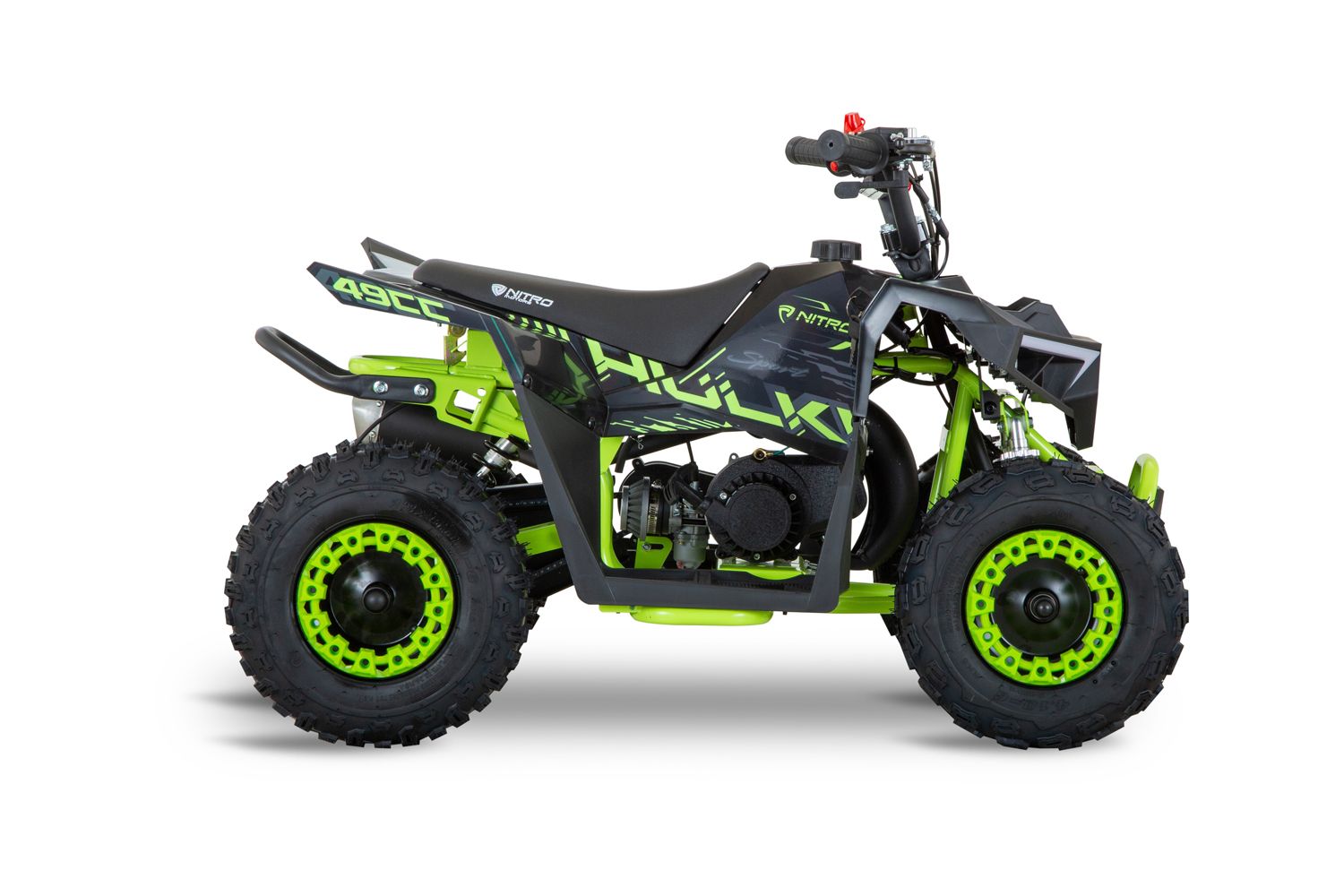 NITRO MOTORS 49cc Kinder Quad HULKI Sport 6”