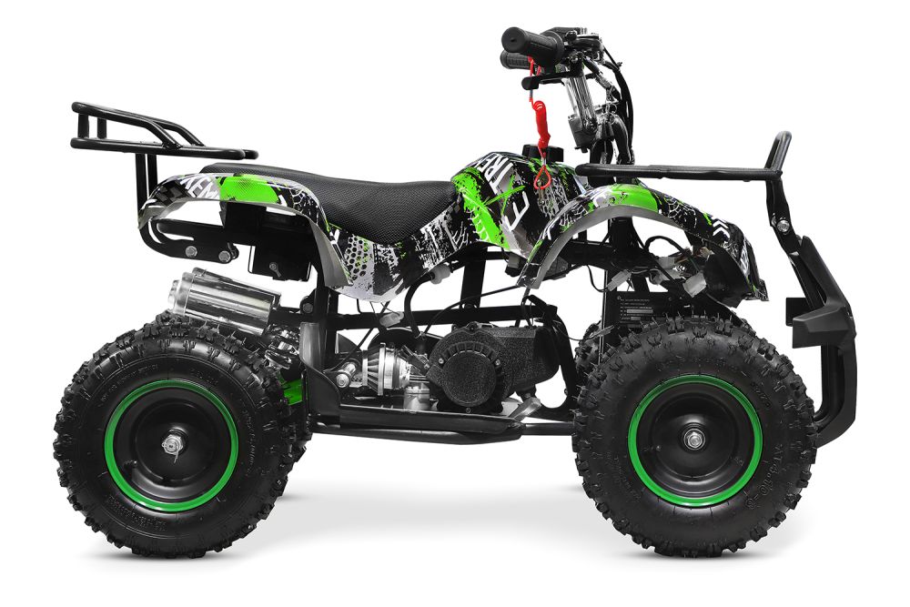 49cc Torino 6” E-Start Miniquad Atv Kinderquad Cross Pocketquad