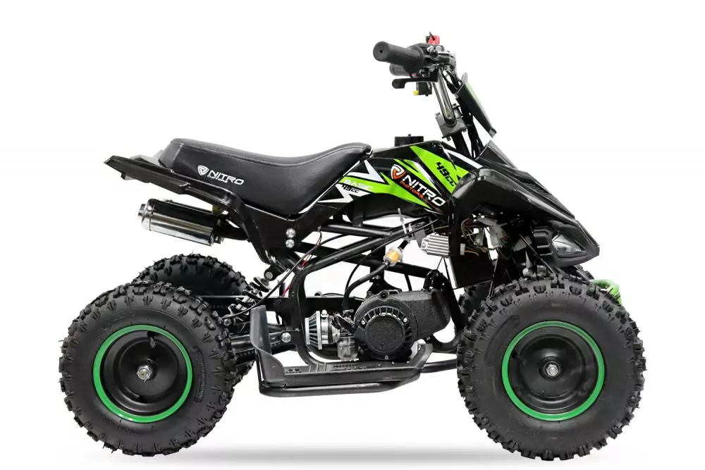 49cc PYTHON 6" mit E-Starter | 2-Takt | Kinderquad