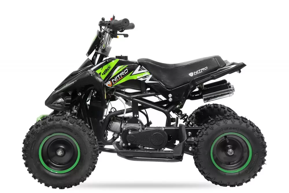 49cc PYTHON 6" mit E-Starter | 2-Takt | Kinderquad