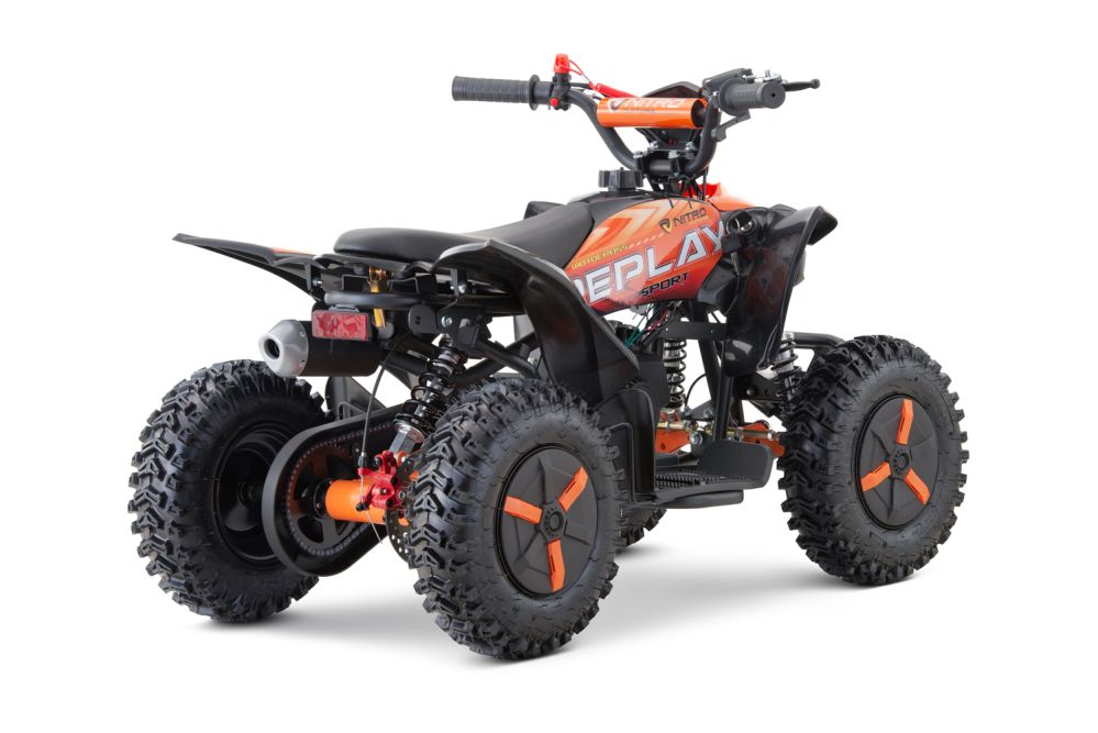 NITRO MOTORS 49cc mini Kinder Quad Replay Snowy-Profile L Sport 6"