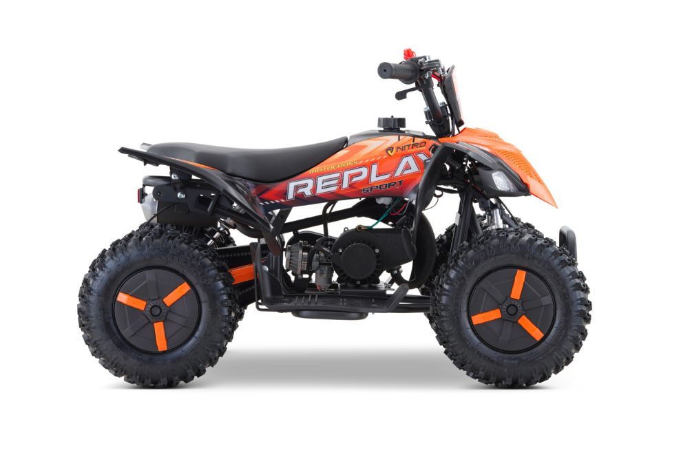NITRO MOTORS 49cc mini Kinder Quad Replay Snowy-Profile L Sport 6"