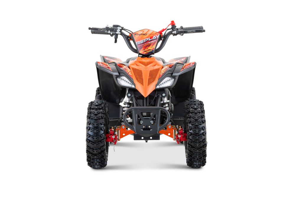 NITRO MOTORS 49cc mini Kinder Quad Replay Snowy-Profile L Sport 6"