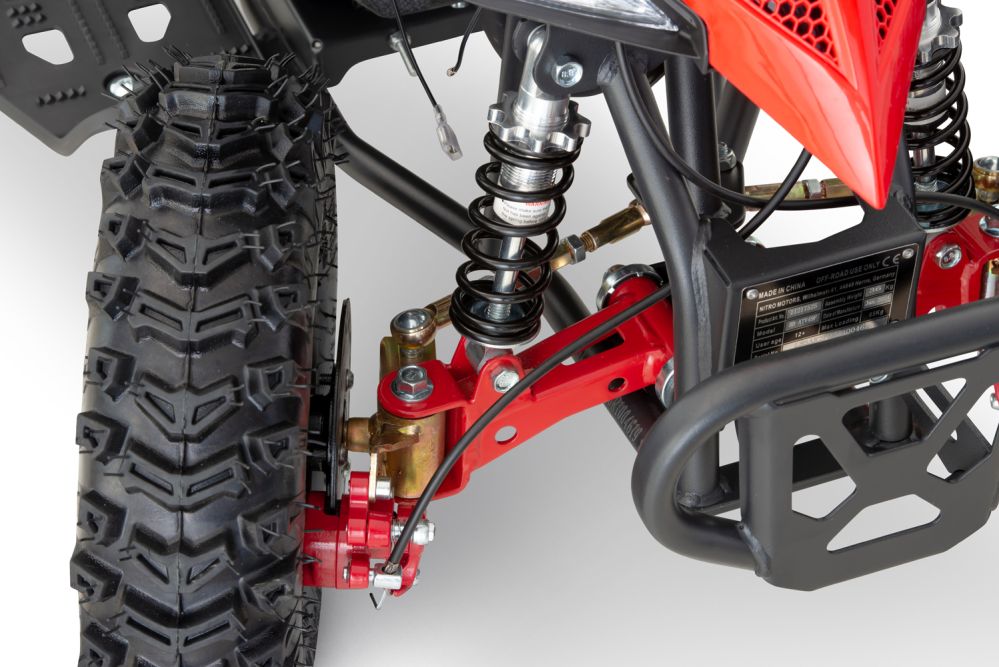 NITRO MOTORS 49cc mini Kinder Quad Replay E-Start Snowy-Profile L Sport 6"