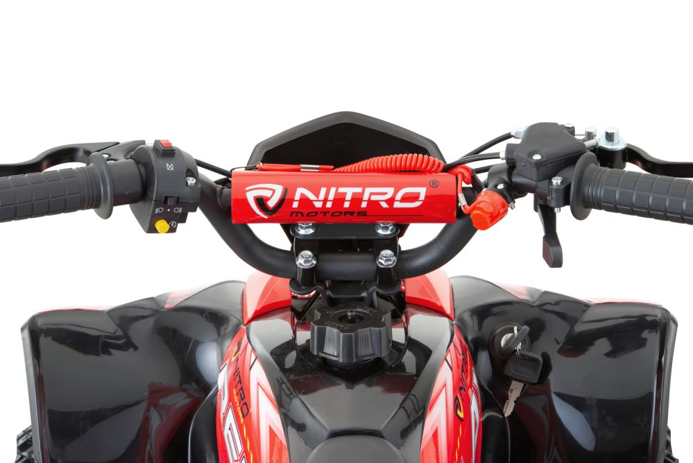 NITRO MOTORS 49cc mini Kinder Quad Replay E-Start Snowy-Profile L Sport 6"