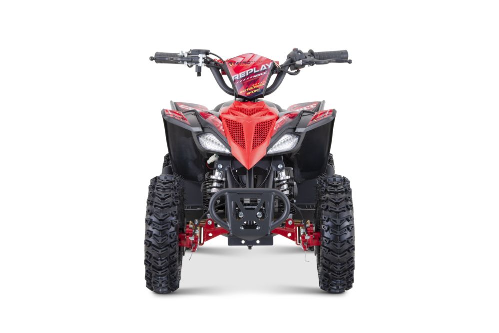 NITRO MOTORS 49cc mini Kinder Quad Replay E-Start Snowy-Profile L Sport 6"
