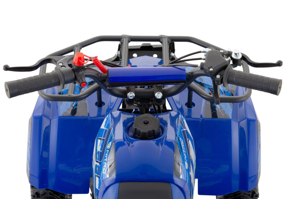 NITRO MOTORS 49cc mini Kinder Quad Dusty Snowy-Profile L Sport 6"