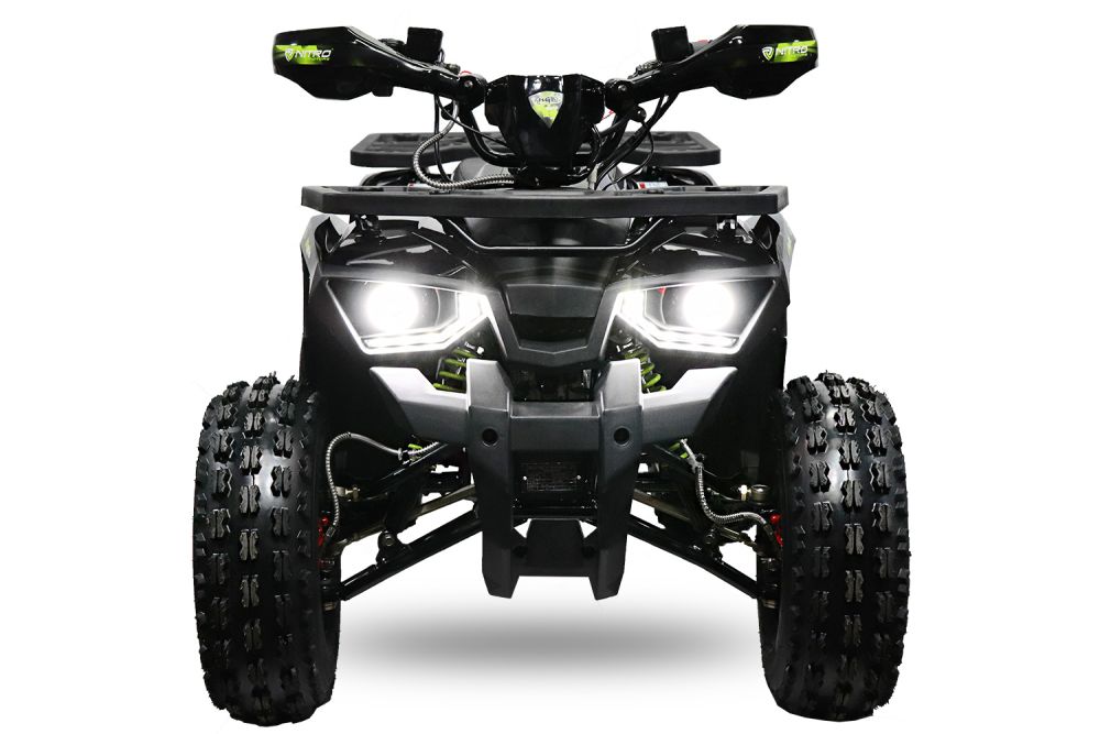 NITRO MOTORS 125cc midi Kinder Quad Rugby RS8-A Platin
