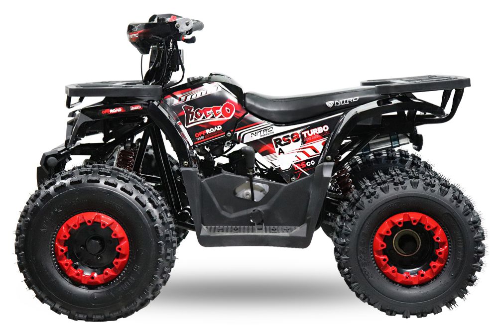 Rocco RS8-A midi Quad 125cc 8 Zoll Automatik + RG Kinderquad Atv Platin Line