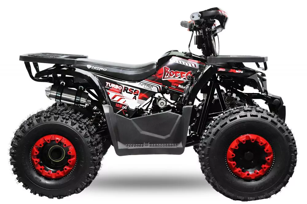 Rocco RS8-A midi Quad 125cc 8 Zoll Automatik + RG Kinderquad Atv Platin Line Rocco RS8-A midi Quad 125cc 8 Zoll Automatik + RG Kinderquad Atv Platin Line