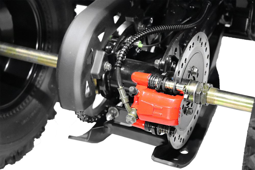 Rocco RS8-A midi Quad 125cc 8 Zoll Automatik + RG Kinderquad Atv Platin Line