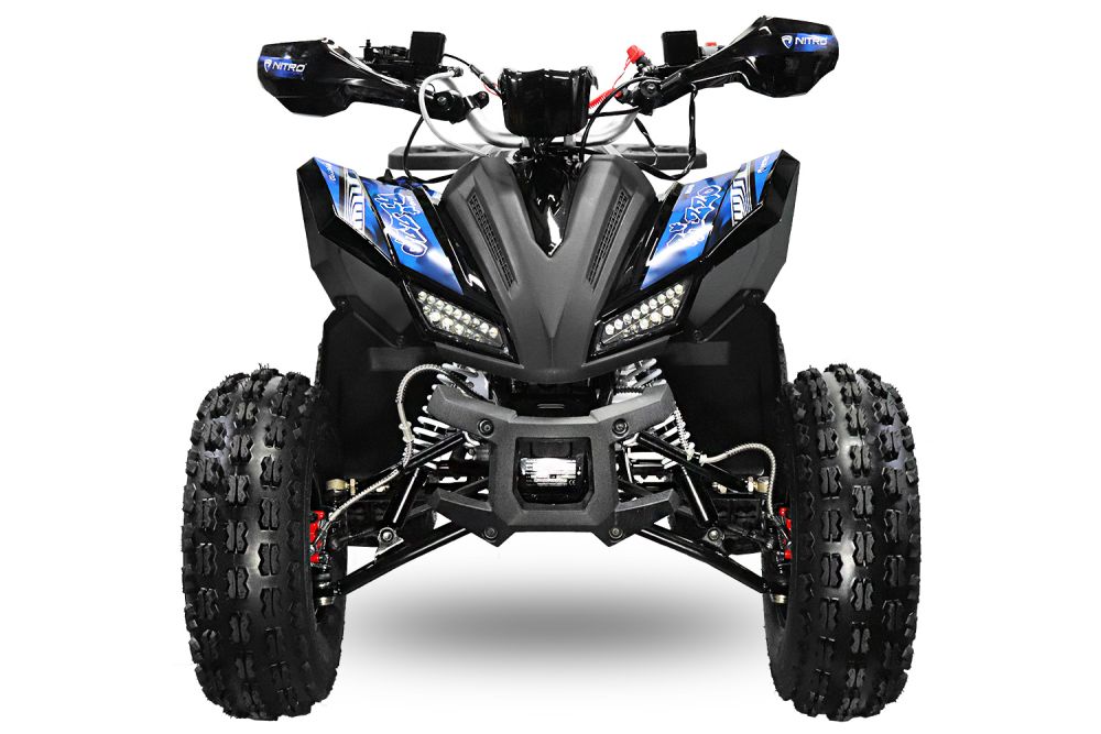 NITRO MOTORS 150cc midi Kinder Quad Rizzo RS8-3G Platin