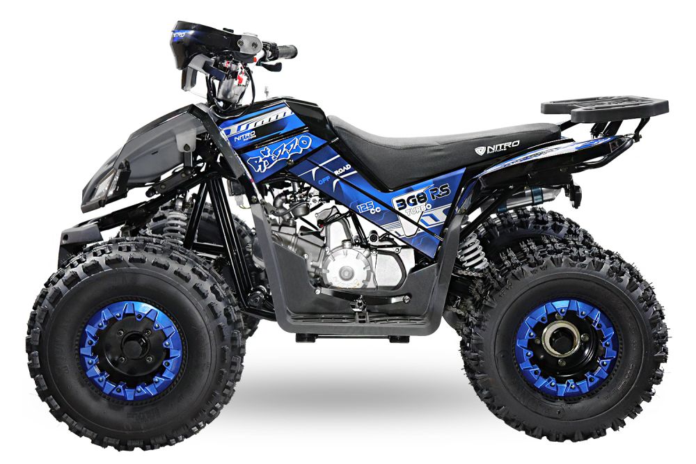 Rizzo RS8-3G midi Quad 125cc 8 Zoll Semi- Automatik + RG Kinderquad