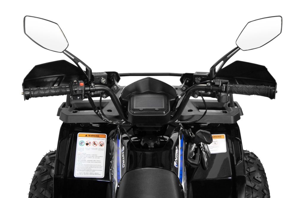 NITRO MOTORS 200cc maxi Kinder Quad Reptile RS10-CVT Platin