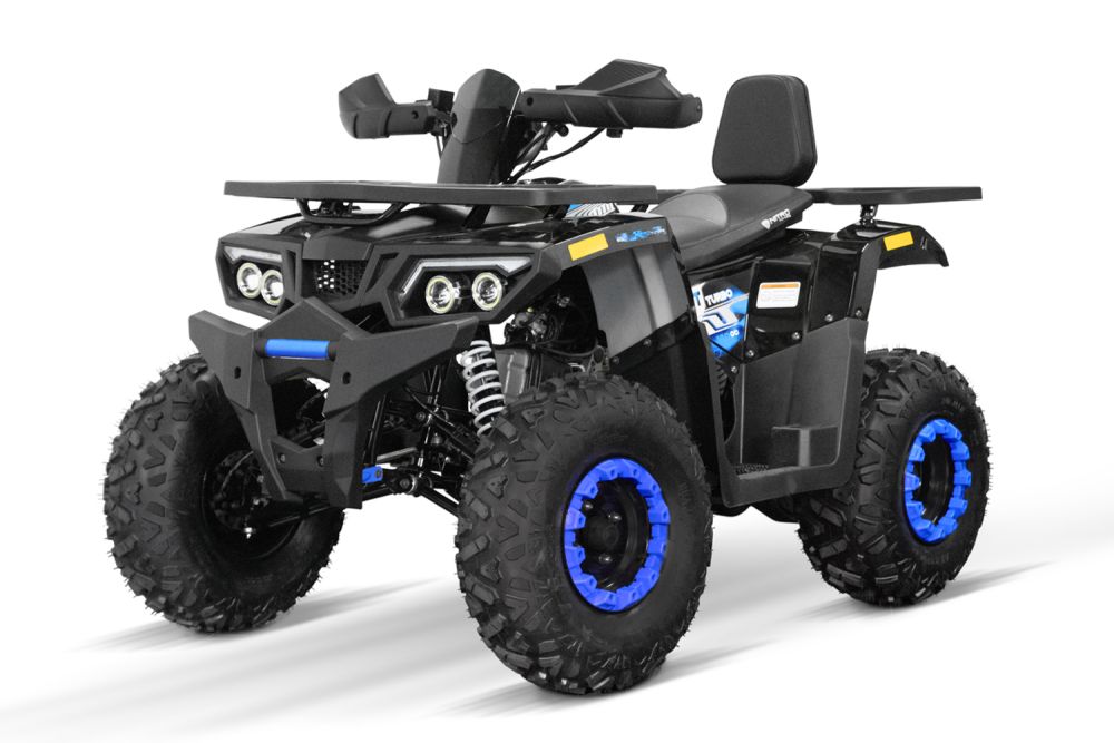 NITRO MOTORS 180cc maxi Quad Rugby V3 CVT RS10 Platin