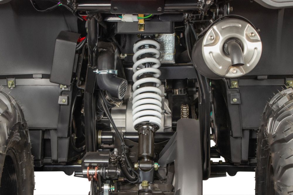 NITRO MOTORS 230cc maxi Quad Tricia CVT RS10 Platin inkl. Seilwinde