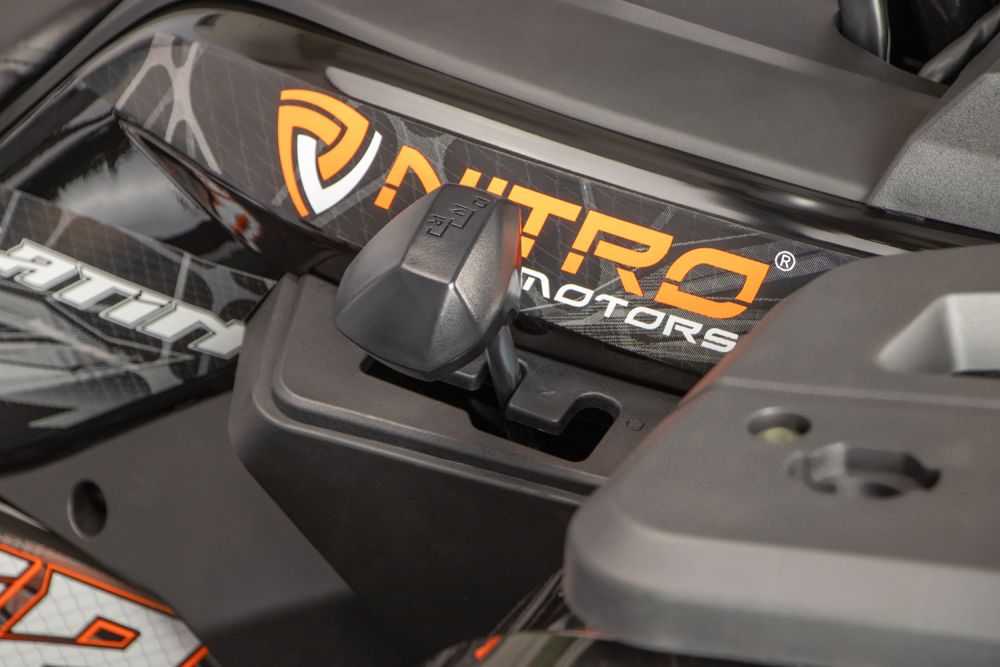 NITRO MOTORS 230cc maxi Quad Tricia CVT RS10 Platin inkl. Seilwinde