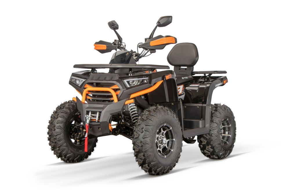 NITRO MOTORS 230cc maxi Quad Tricia CVT RS10 Platin inkl. Seilwinde