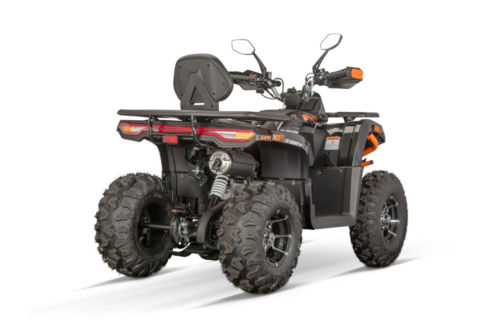 NITRO MOTORS 230cc maxi Quad Tricia CVT RS10 Platin inkl. Seilwinde