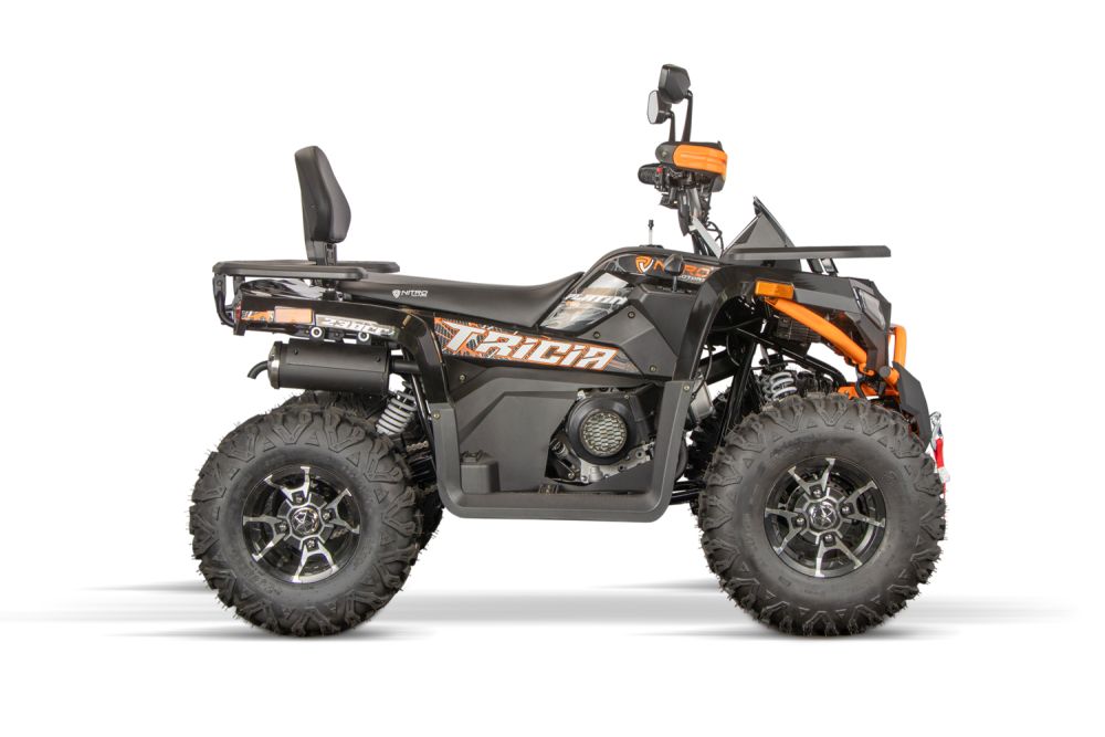 NITRO MOTORS 230cc maxi Quad Tricia CVT RS10 Platin inkl. Seilwinde