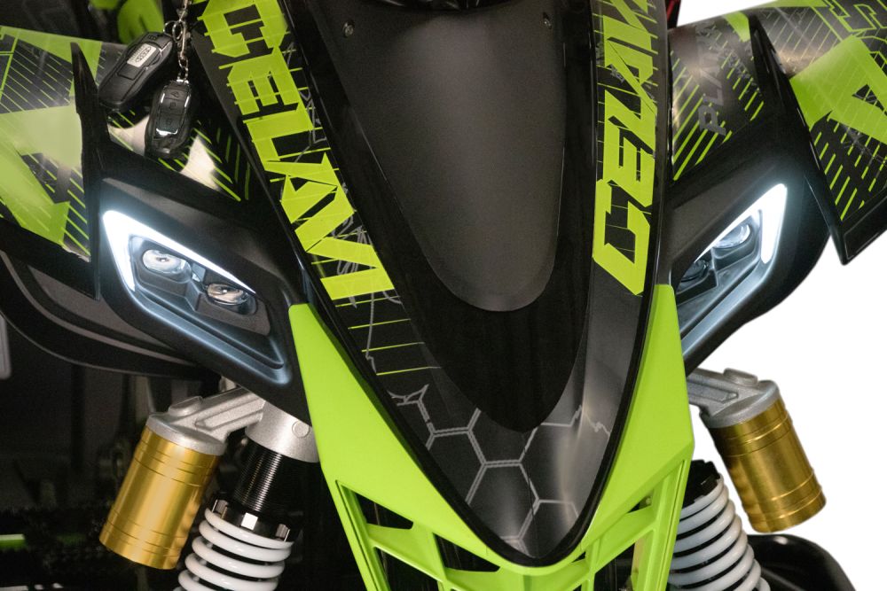 NITRO MOTORS 250cc maxi Quad Celavi RS10 4-Gang Manuell Platin