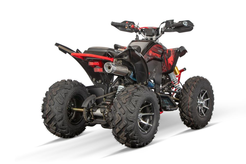 NITRO MOTORS 250cc maxi Quad Celavi RS10 4-Gang Manuell Platin Alu-Felge