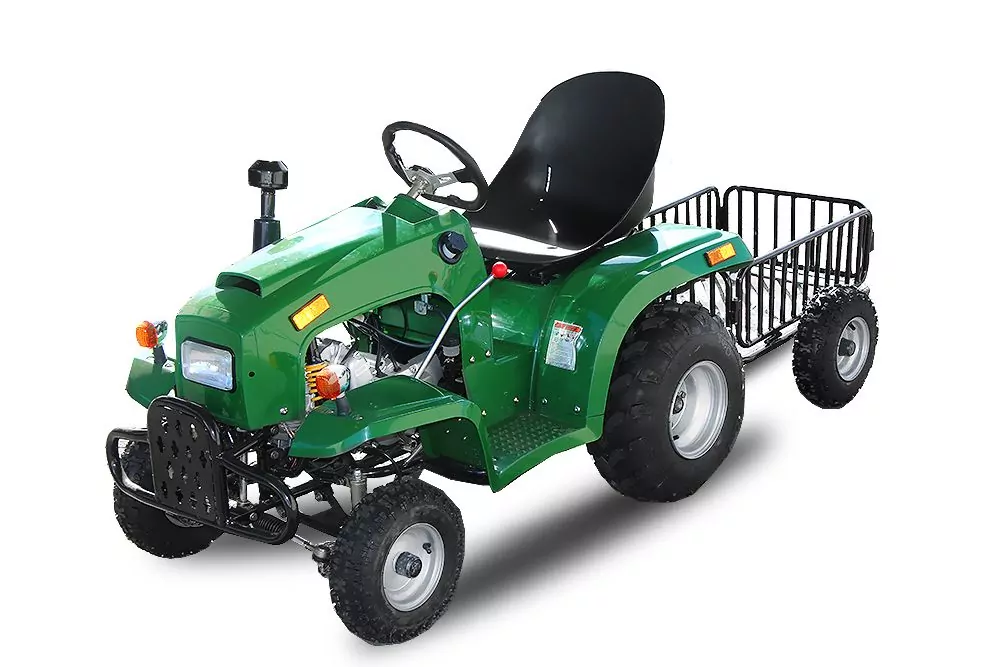 Nitro Motors Kindertraktor 110cc Automatik + RG E-Start Nitro Motors Kindertraktor 110cc Automatik + RG E-Start