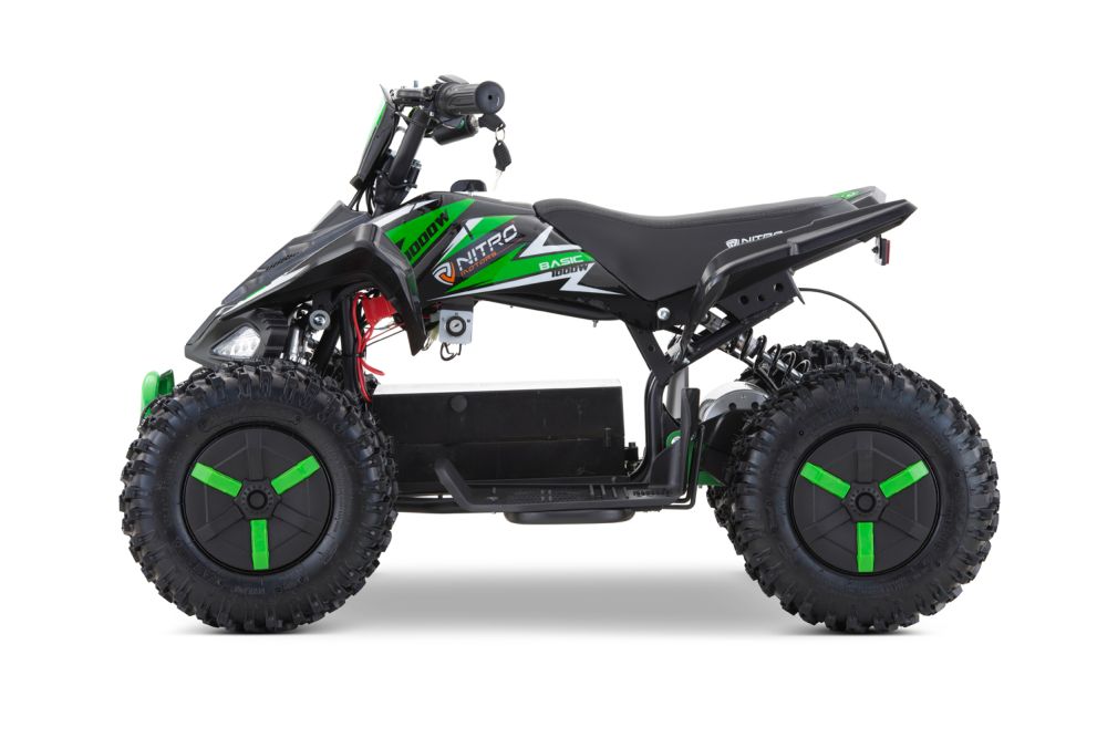NITRO MOTORS 1000W Eco mini Kinder Quad Python Snowy-Profile L Sport 6"