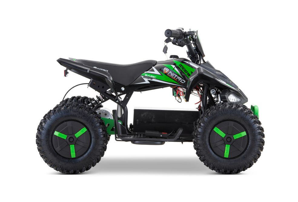 NITRO MOTORS 1000W Eco mini Kinder Quad Python Snowy-Profile L Sport 6"
