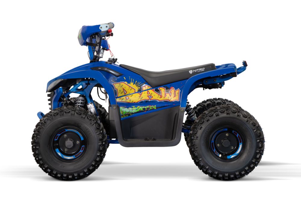 NITRO MOTORS 750W/1600Wp 48V Eco midi Kinder Quad Balu Platin 7"