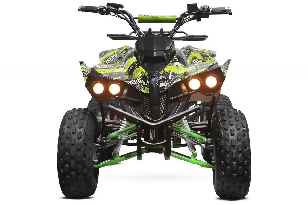 Warrior Eco Graffiti Version midi Quad 1000W S8 48V 8 Zoll Wellenantrieb mit Differential Atv Kinderquad Warrior Eco Graffiti Version midi Quad 1000W S8 48V 8 Zoll Wellenantrieb mit Differential Atv Kinderquad